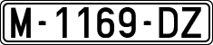 License plates of Spain, 1971 year series