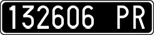 License plate of Italy, Cars (1927 year series)