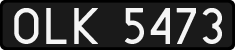License plates of Poland, 1976 year system