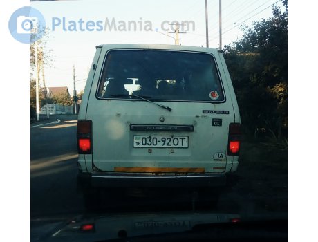 16 030-92 OT, Nissan Datsun Vanette