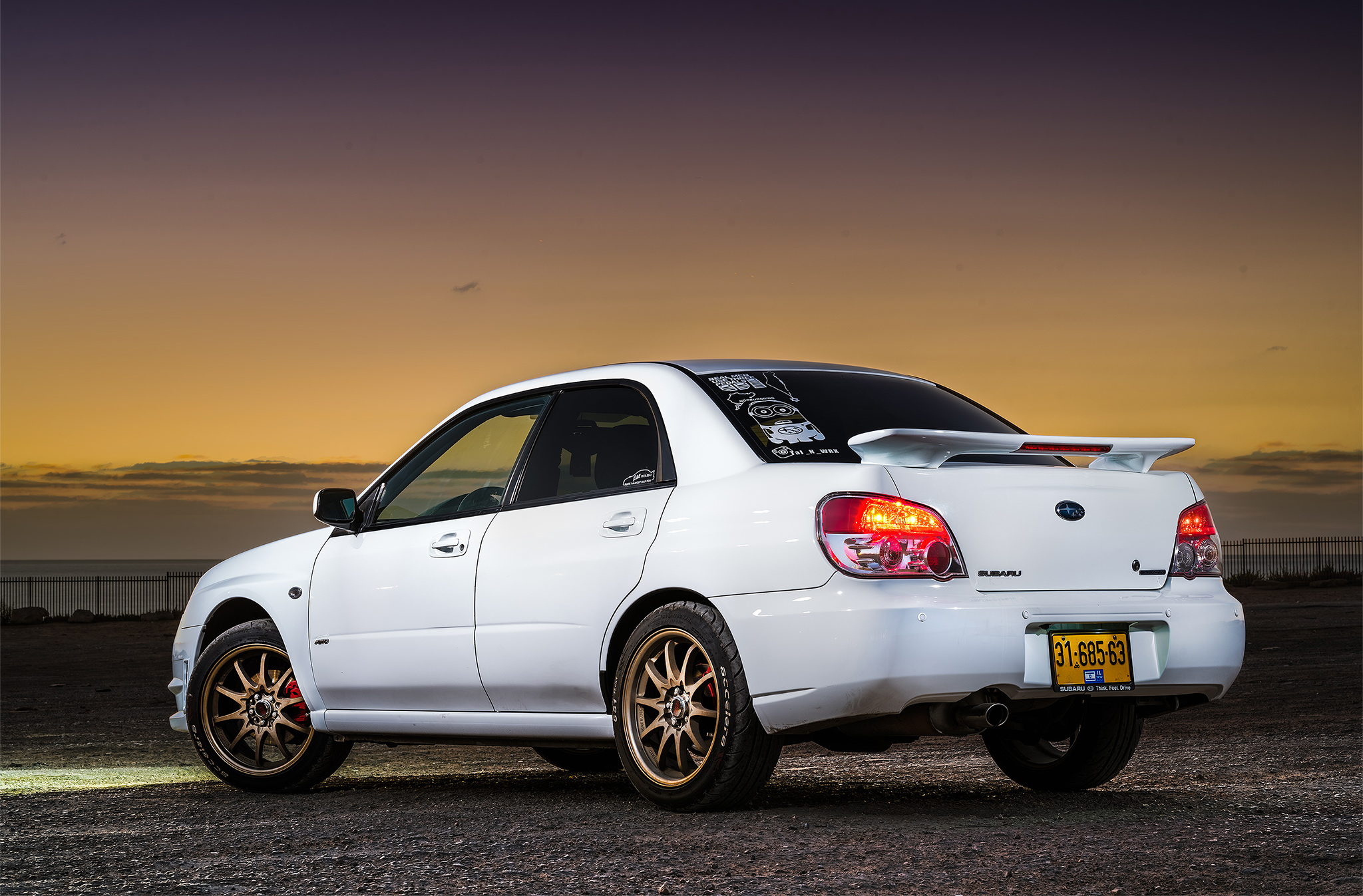 31-685-63, Subaru Impreza 2nd gen Sedan (GD), 2nd facelift, 2005–2007