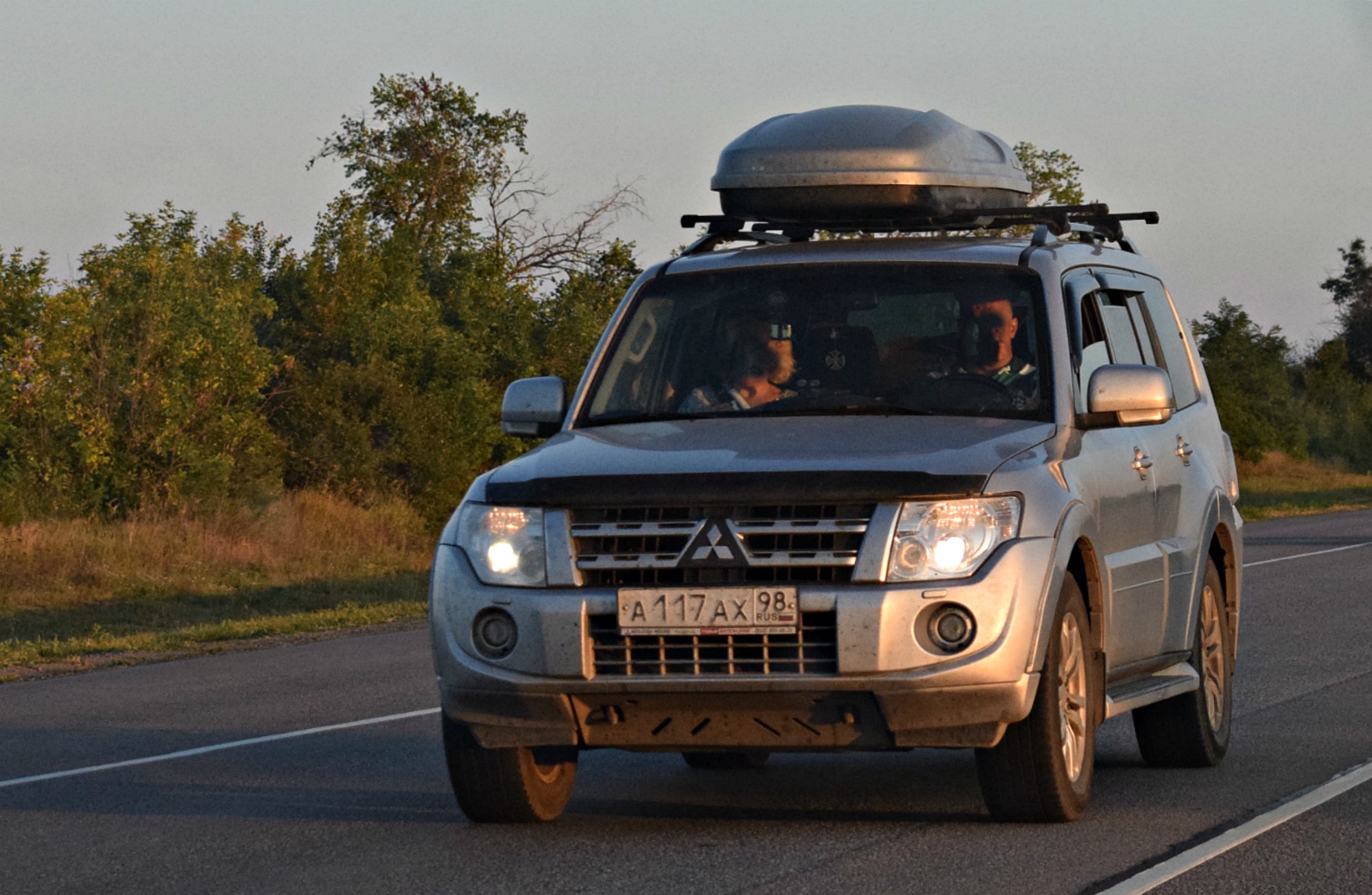 а 117 ах 98, Mitsubishi Pajero 