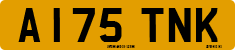 License plate of the United Kingdom, 1983 year system