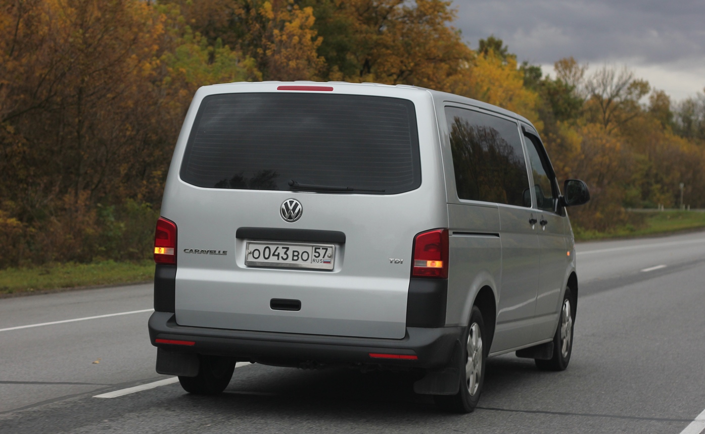 о 043 во 57, Volkswagen Caravelle T5, facelift, 2009–2015