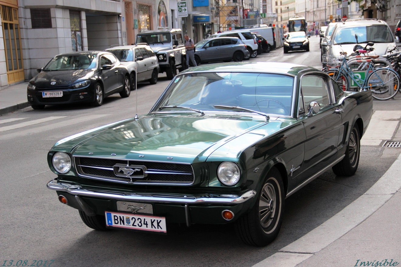 BN 234 KK, Ford Mustang 1st gen 2-door Hardtop Coupé (65), 1964–1970