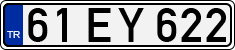 License plate of Turkey, Regular plates