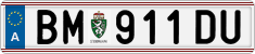 License plate of Austria, Regular plates