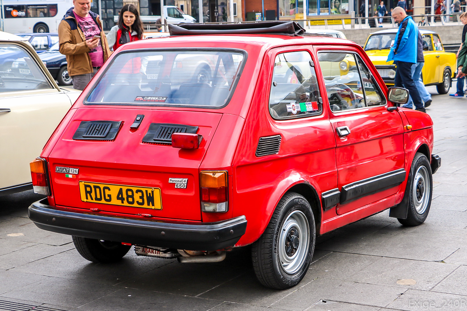RDG483W, FIAT 126 600/650/FSM, 1972–1991