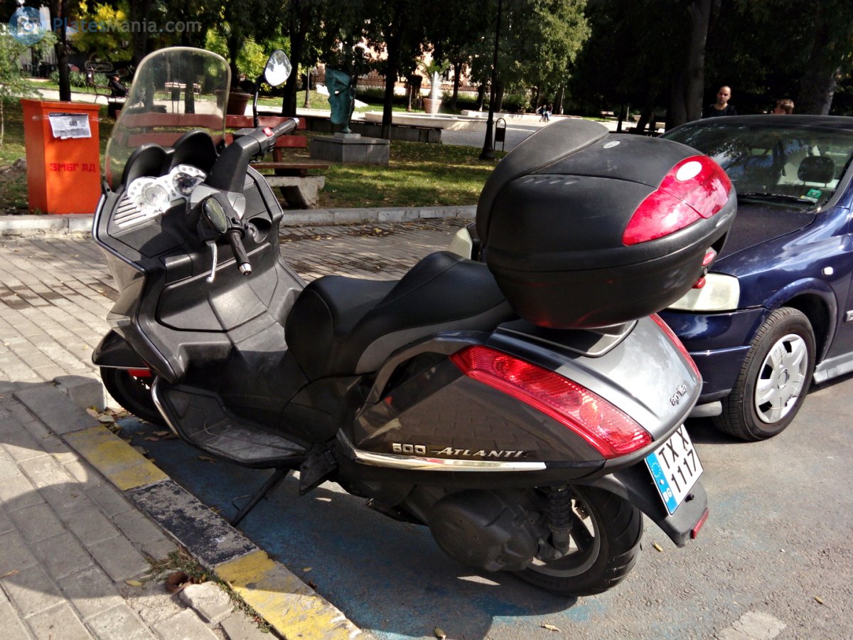 TX 1117 X, Aprilia Atlantic 