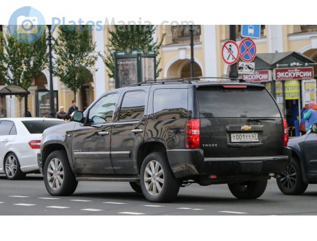 т001тт47, Chevrolet Tahoe