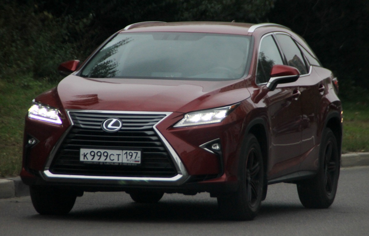 к 999 ст 197, Lexus RX 4th gen (AL20), 2015–2019