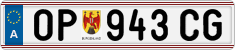 License plate of Austria, Regular plates