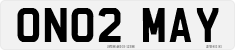 License plate of the United Kingdom, 2001 year system
