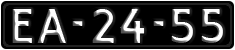 License plate of Portugal, Regular plates