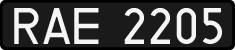 License plates of Poland, 1976 year system