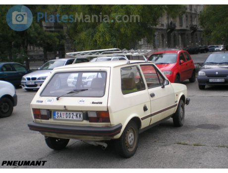 SA 002-KK, Zastava Yugo