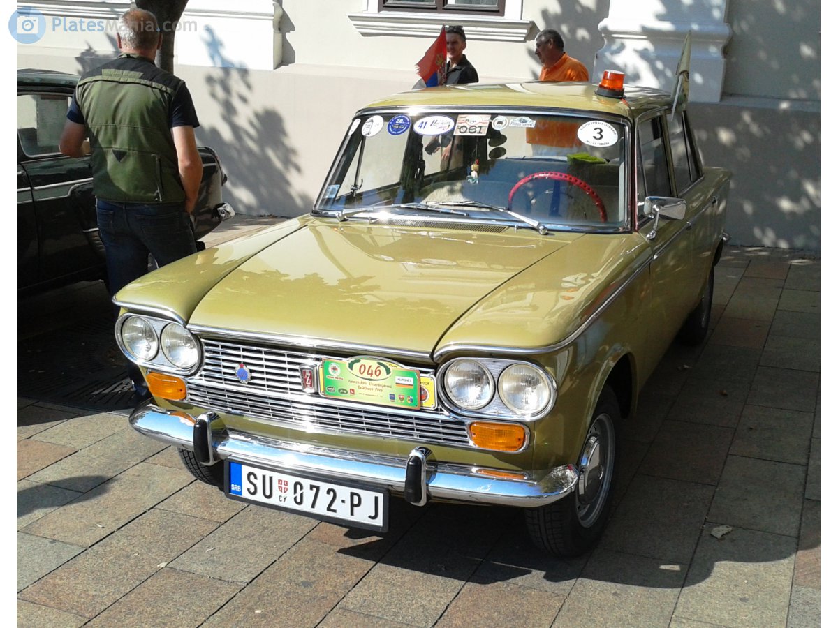 SU 072-PJ, Zastava 1300/1500 1961–1979