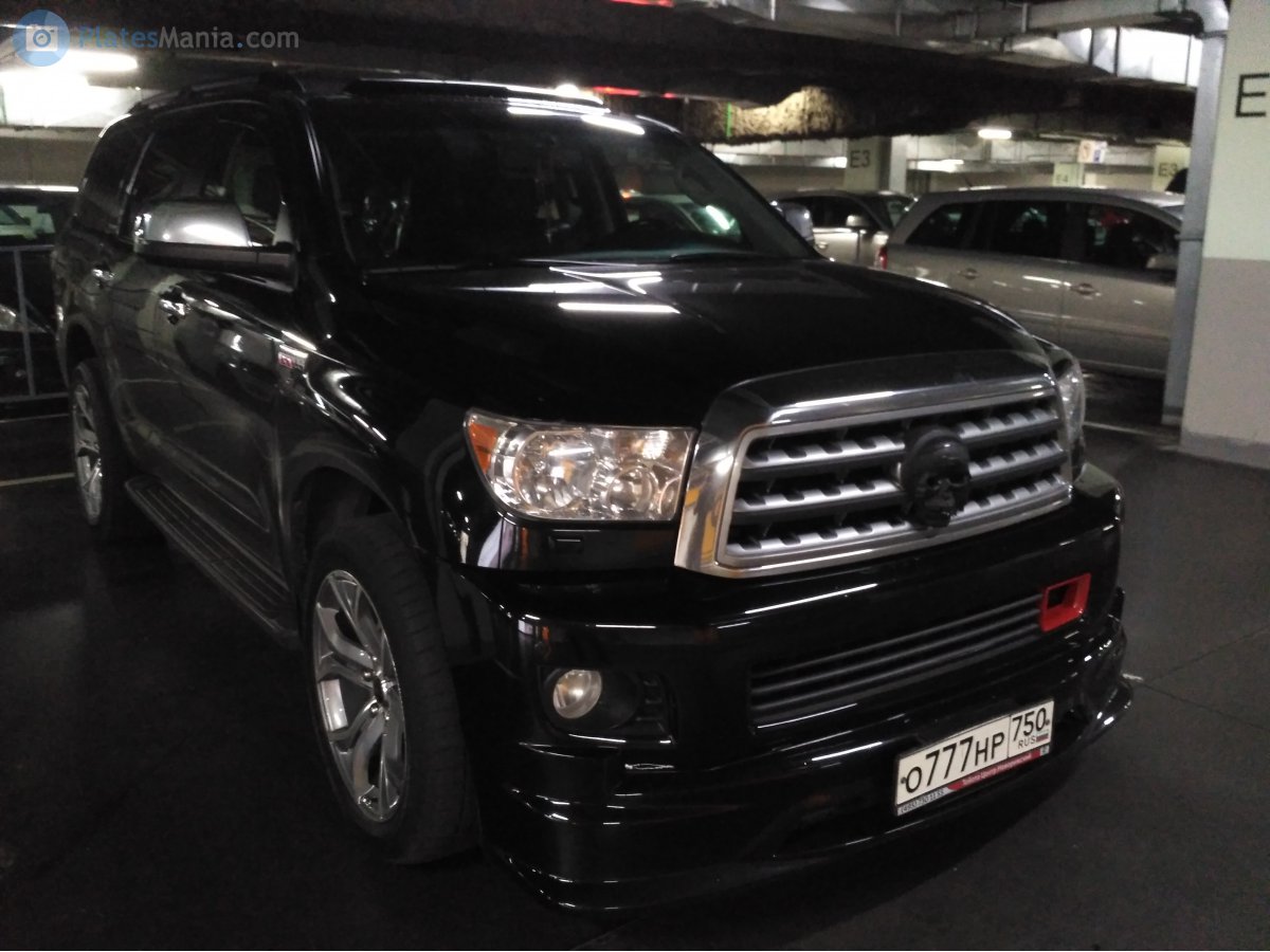 о 777 нр 750, Toyota Sequoia 2nd gen (XK60), 2007–2022