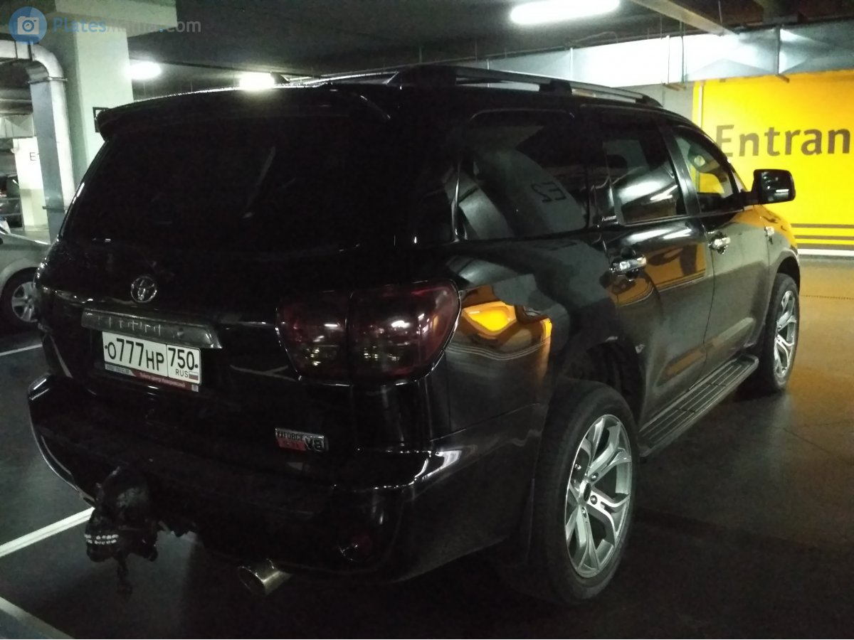 о 777 нр 750, Toyota Sequoia 2nd gen (XK60), 2007–2022