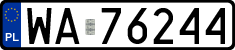 License plates of Poland, Regular car plates