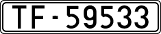 License plates of Spain, 1900 year series