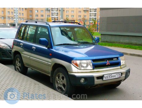 х655нн178, Mitsubishi Pajero Pinin