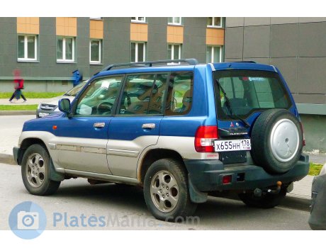 х655нн178, Mitsubishi Pajero Pinin