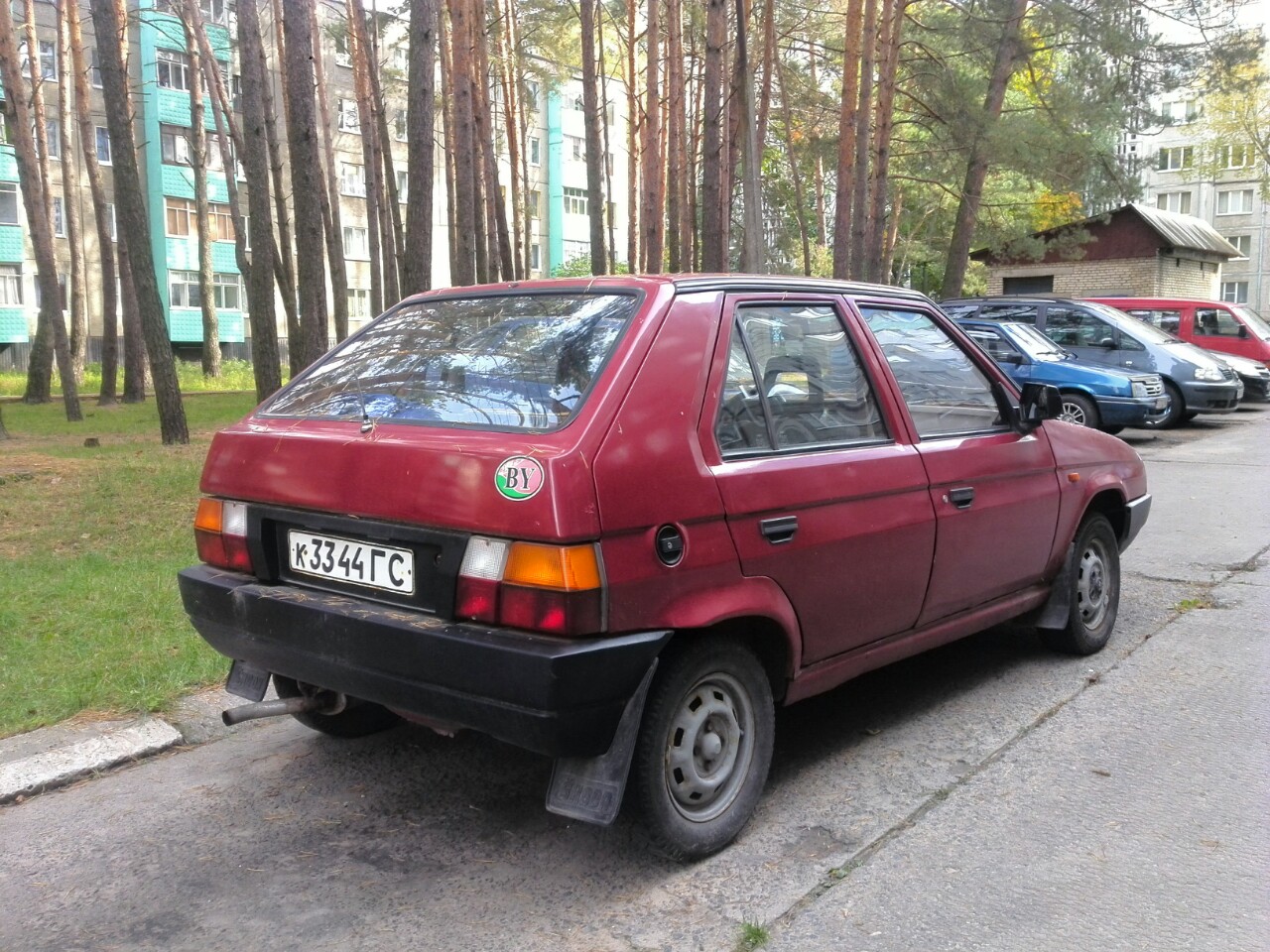 к 3344 ГС, Skoda Favorit 