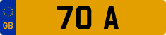 License plate of the United Kingdom, 1932 year system