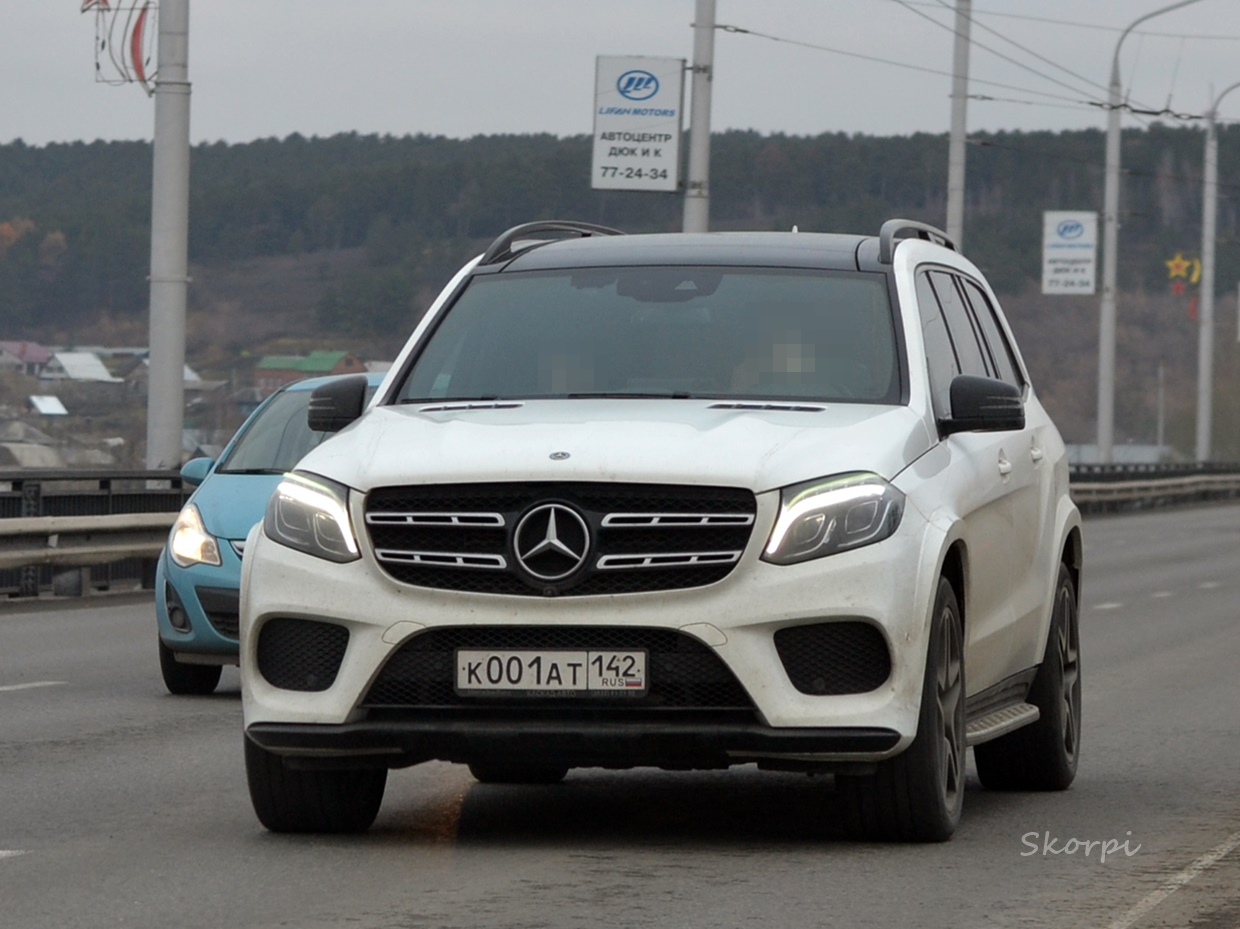 к 001 ат 142, Mercedes-Benz GLS-Klasse 1st gen (X166), 2016–2019