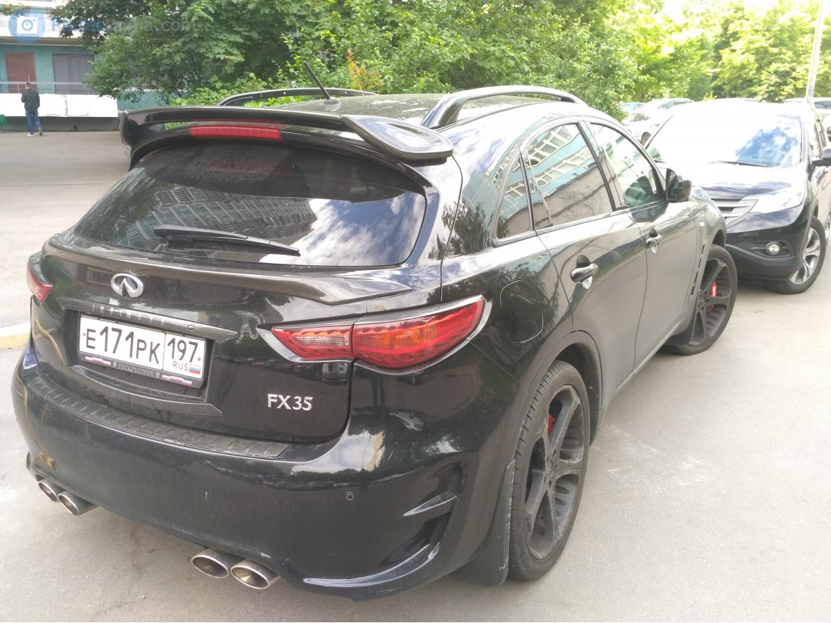 е 171 рк 197, Infiniti QX70/FX-Series 2nd gen FX/QX (S51), 2008–2017