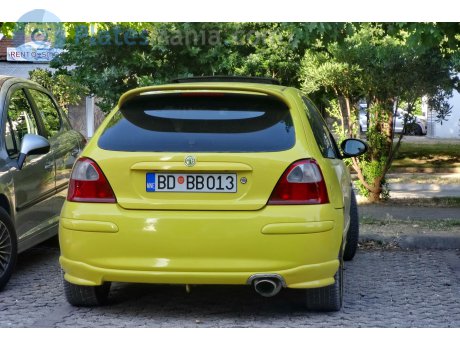 BD BB013, MG ZR