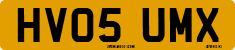 License plate of the United Kingdom, 2001 year system