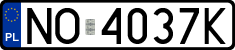 License plates of Poland, Regular car plates