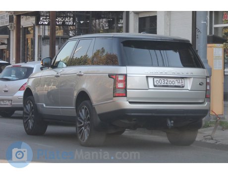 о032оо123, Land Rover Range Rover