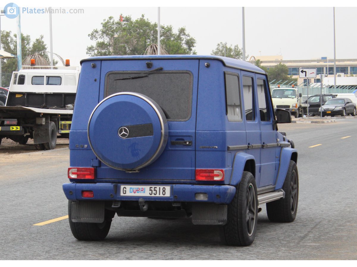 G 5518, Mercedes-Benz G-Klasse 1st gen 5-door SUV (W463), 1990–2018