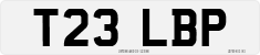 License plate of the United Kingdom, 1983 year system