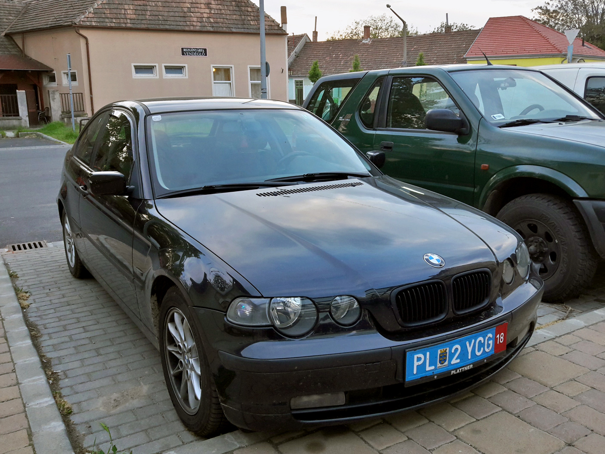 PL 2 YCG, BMW 3 Series 4th gen Compact Hatch (E46/5), 2001–2004