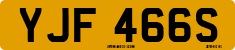 License plate of the United Kingdom, 1963 year system
