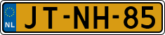 License plate of the Netherlands, Cars