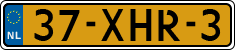 License plate of the Netherlands, Cars
