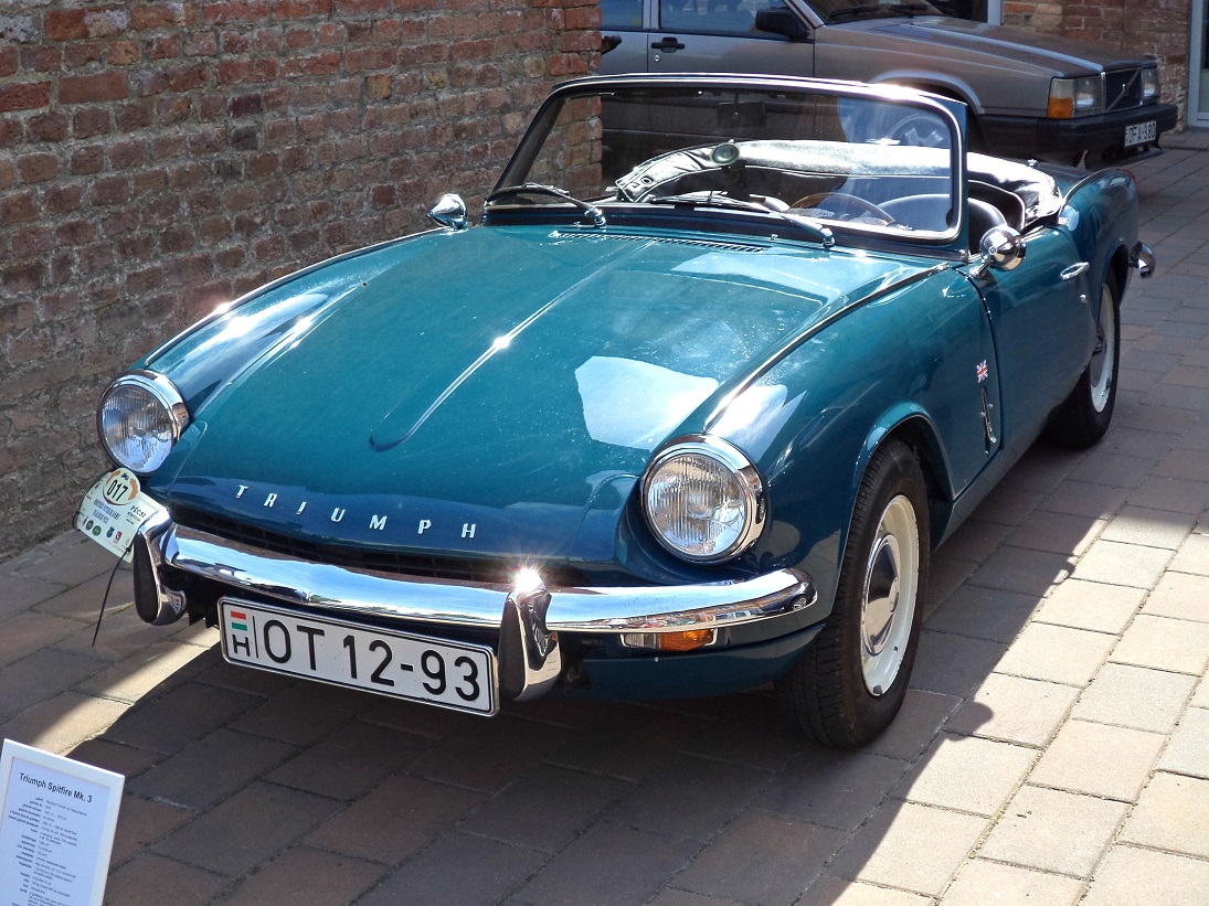 OT 12-93, Triumph Spitfire 2-door Roadster (MkIII), 1967–1970