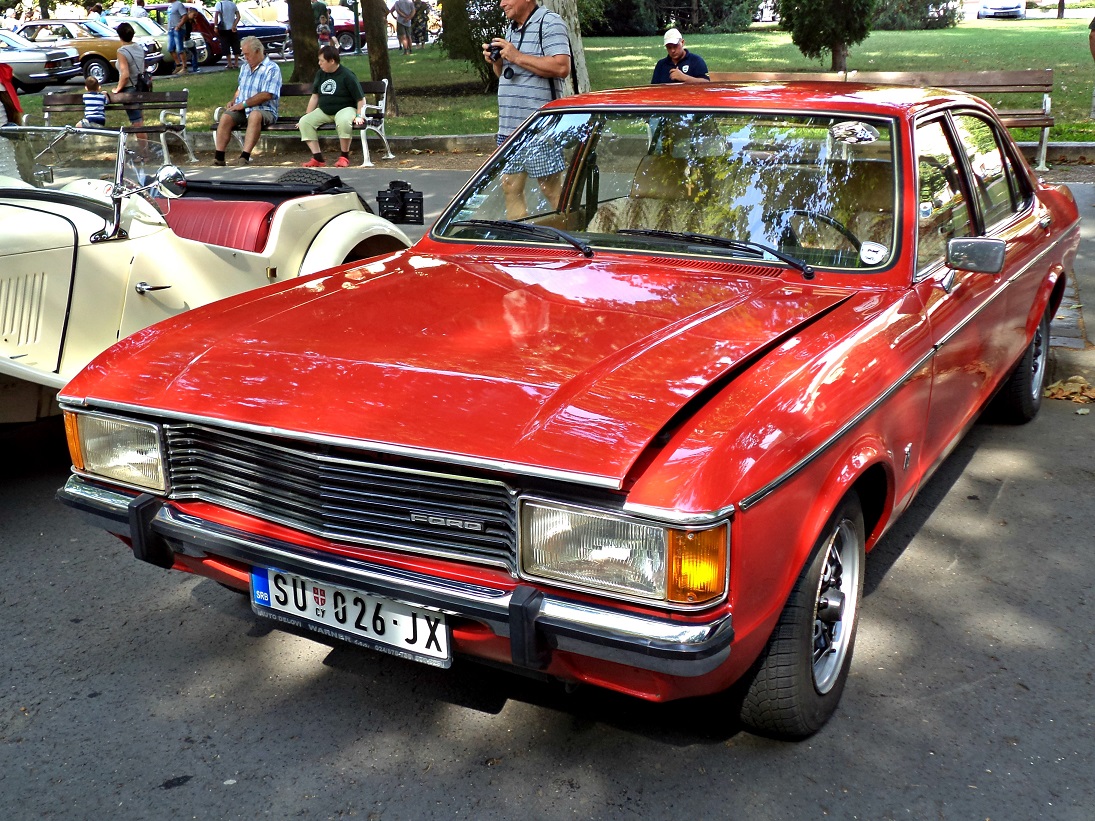 SU 026-JX, Ford Granada 1st gen 4-door Sedan (GGFL; EU-market), 1972–1977