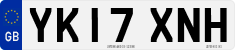 License plate of the United Kingdom, 2001 year system