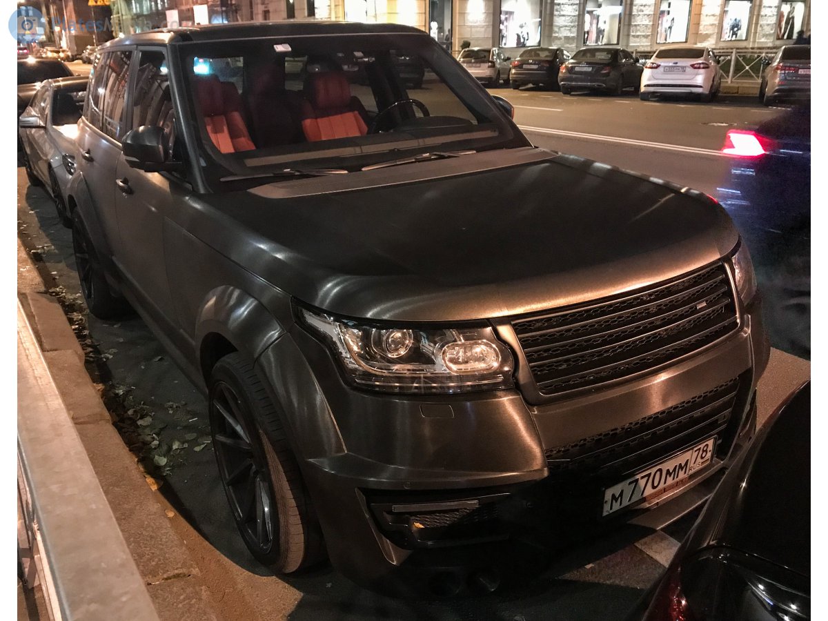 м 770 мм 78, Land Rover Range Rover 4th gen (L405), 2012–2018