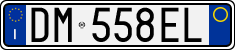 License plate of Italy, Cars (1994 year series)