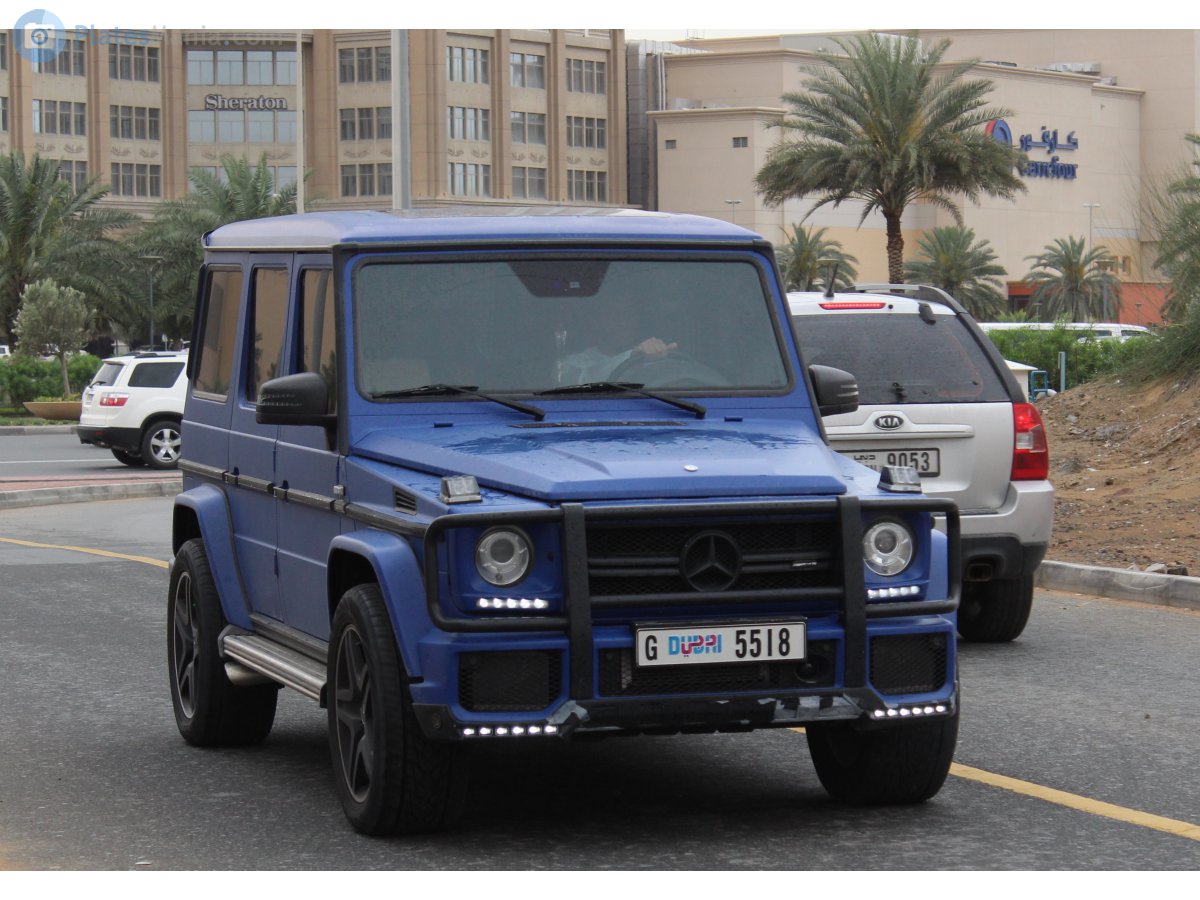 G 5518, Mercedes-Benz G-Klasse 1st gen 5-door SUV (W463), 1990–2018