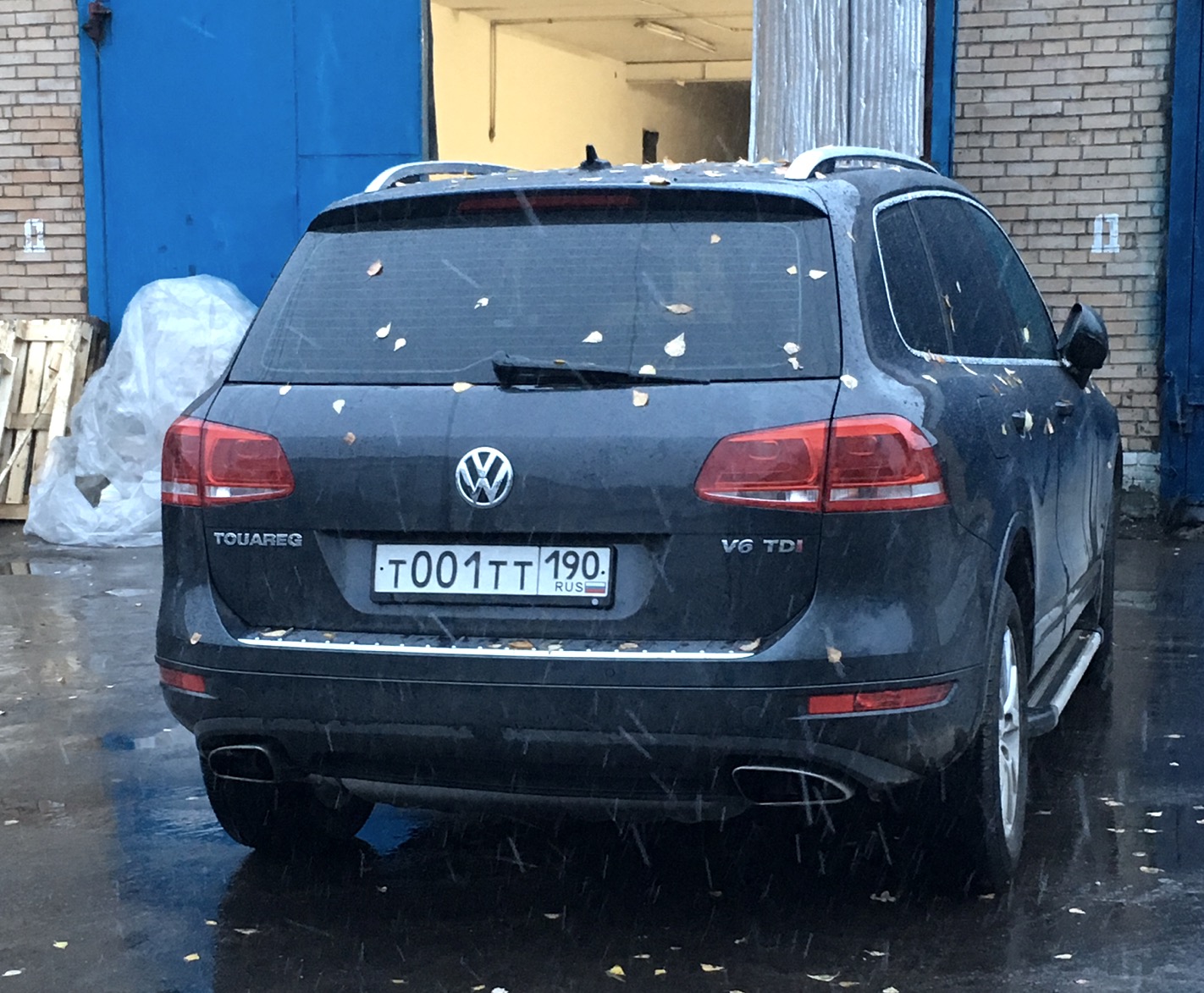 т 001 тт 190, Volkswagen Touareg 2nd gen (7P), 2010–2018