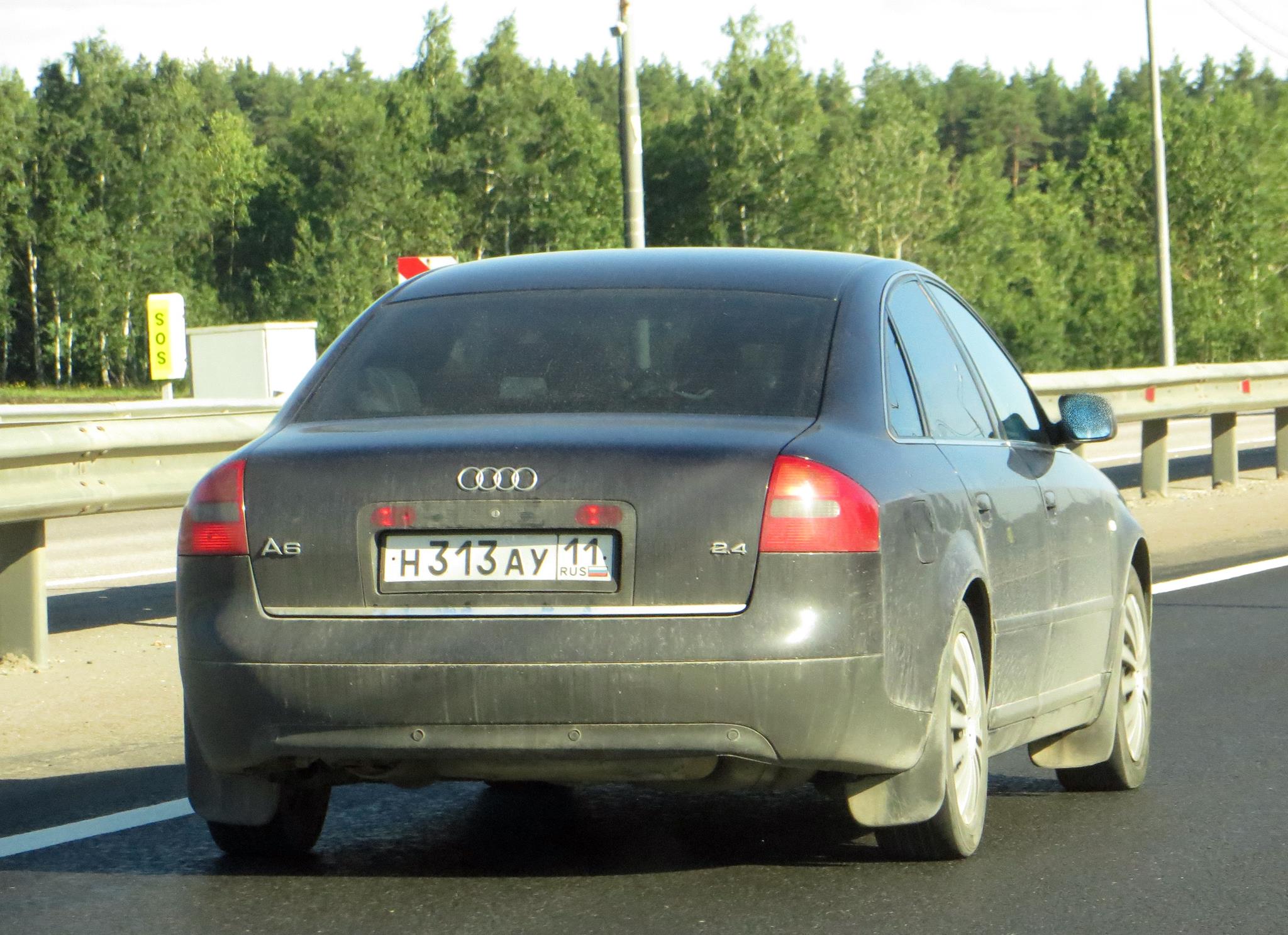 "н 313 ау 11" photos Audi A6. Russia