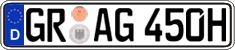 German license plate, Plates for oldtimers (type 